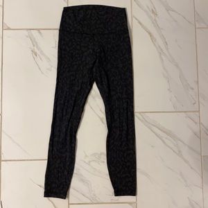 Lululemon Camo Leopard Align Legging SZ 6